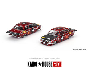 ***PRE ORDER*** Kaido House x Mini GT 1:64 Datsun 510 Pro Street JPN V1