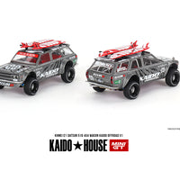 (Preorder) Kaido House x Mini GT 1:64 Datsun KAIDO 510 Wagon 4×4 Kaido Offroad V1