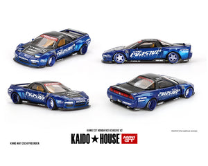 (Preorder) Kaido House x Mini GT 1:64 Honda NSX Evasive V2 – Blue