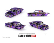(Preorder) Kaido House x Mini GT 1:64 Datsun 510 Pro Street Anniversary Edition – Purple