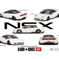 (Preorder) Kaido House x Mini GT 1:64 Honda NSX (NA1) Kaido WORKS V2 – White