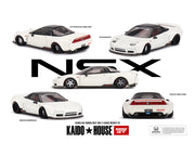(Preorder) Kaido House x Mini GT 1:64 Honda NSX (NA1) Kaido WORKS V2 – White
