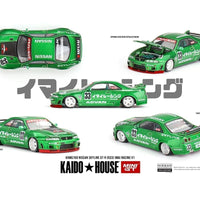 (Preorder) Kaido House x Mini GT 1:64 Nissan Skyline GT-R (R33) Imai Racing V1 – Green