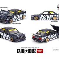 (Preorder) Kaido House x Mini GT 1:64 BMW M3 (E30) Kaido Works V1 – Dark Blue