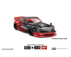 (Preorder) Kaido House x Mini GT 1:64 Nissan Fairlady Z Kaido GT ADVAN – Black