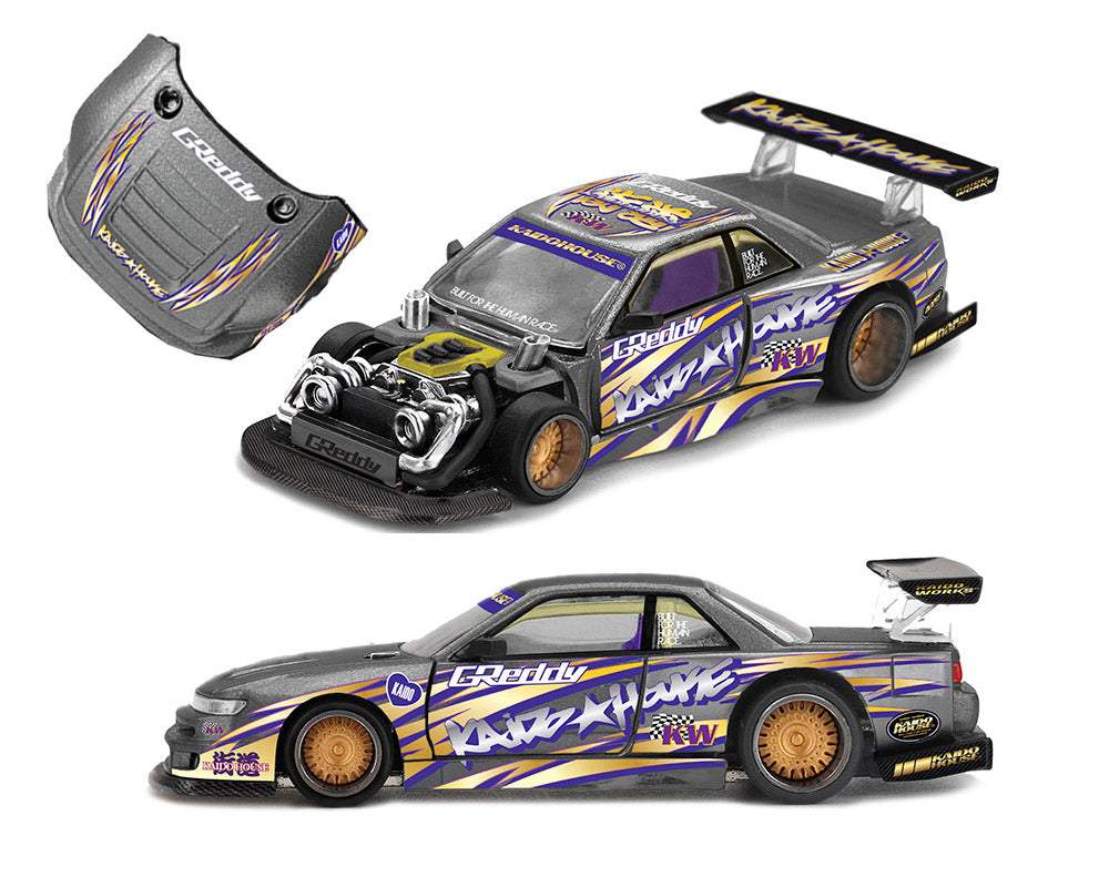Kaido House x Mini GT Nissan Silvia S13-R Kaido Drift V1