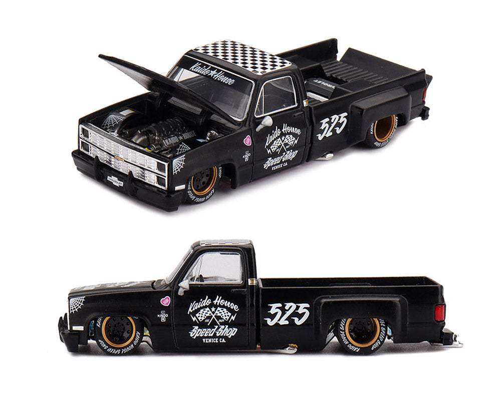 Kaido House x Mini GT Chevrolet Silverado Dually Hot Rod V1 – Flat