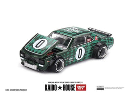 Kaido House x Mini GT 1:64 Nissan Skyline 2000GT-R (KPGC10) Cortez V1 Now Then & Forever Collectibles