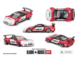 Kaido House x Mini GT 1:64 Honda NSX Kaido Racing V1 – Red/White