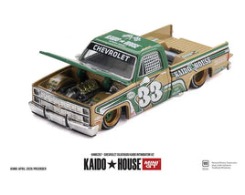 Kaido House x Mini GT Chevrolet Silverado Kaido Intimidator V2 – Beige