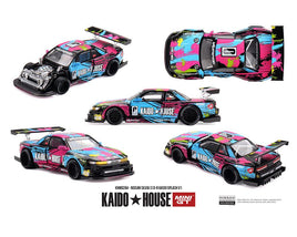 Kaido House x Mini GT 1:64 Nissan Silvia S13-R Kaido Splash V1- Limited Edition