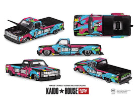 Kaido House x Mini GT 1:64 Chevrolet Silverado Dually Kaido Splash V1- Limited Edition