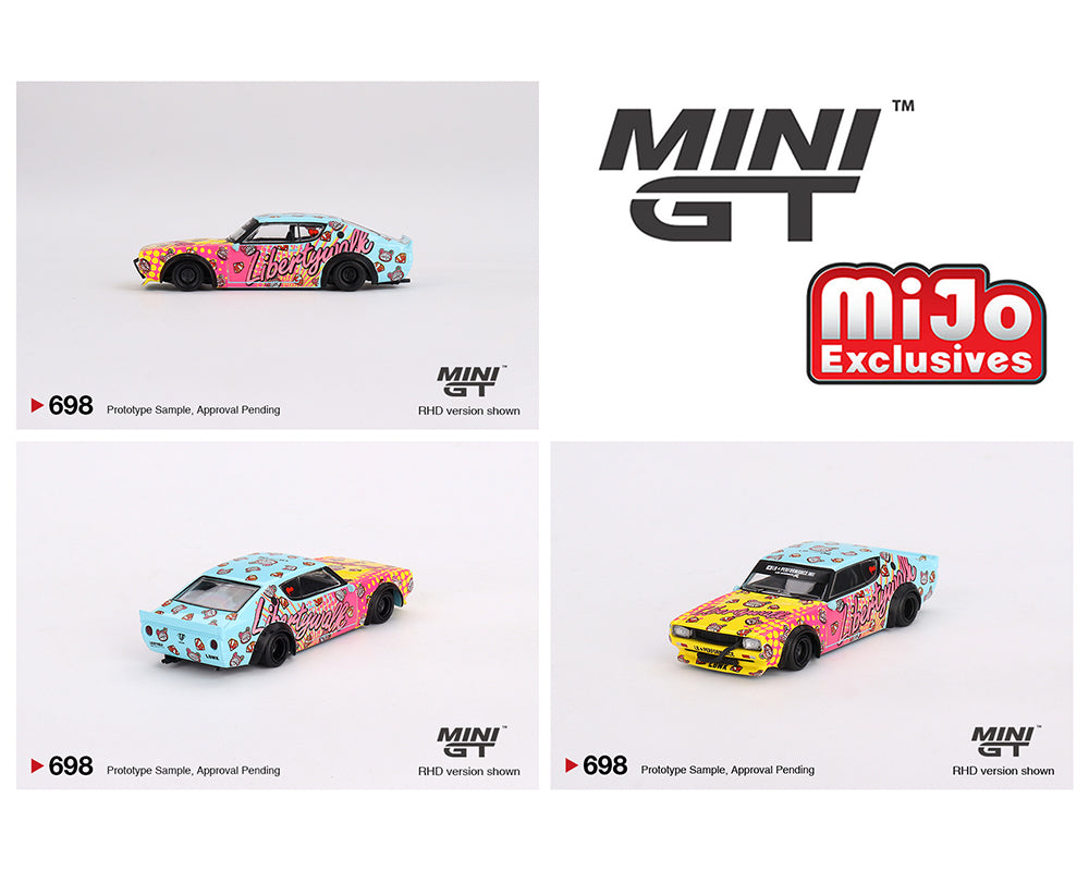 (Preorder) Mini GT 1:64 Nissan Skyline Kenmeri Liberty Walk LBWK KUMA – MiJo Exclusives