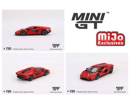 Mini GT 1:64 Lamborghini Countach LPI 800-4 – Rosso Mars – MiJo Exclusives