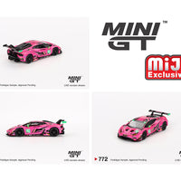 (Preorder) Mini GT 1:64 Lamborghini Huracan GT3 EVO2 #83 Iron Dames IMSA 2023 Daytona 24 Hrs