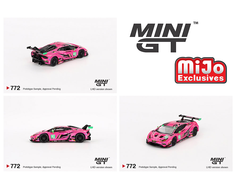 (Preorder) Mini GT 1:64 Lamborghini Huracan GT3 EVO2 #83 Iron Dames IMSA 2023 Daytona 24 Hrs