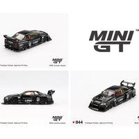 (Preorder) Mini GT 1:64 Nissan LB-ER34 Super Silhouette SKYLINE – Black - ETA May 2025