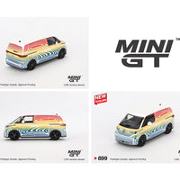 (Preorder) Mini GT 1:64 Volkswagen ID. Buzz Prototype Rainbow