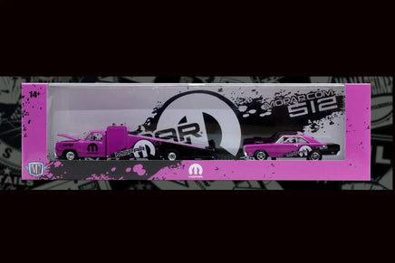 M2 Machines 1:64 Auto-Haulers Release 95 - 1974 Dodge Truck & 1969 Dodge Dart Swinger 340 Now Then & Forever Collectibles