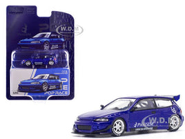 PANDEM CIVIC EG6 RHD BLUE ENIGMA 1/64 DIECAST CAR MODEL BY POP RACE PR64-PRE001