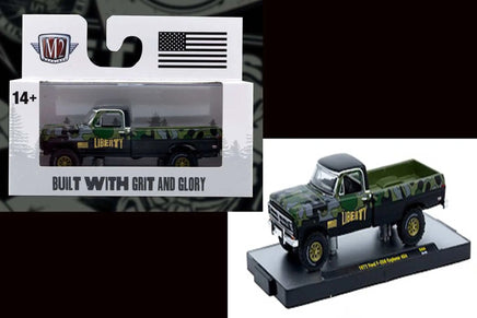 M2 Machines 1:64 Detroit-Muscle Release S60- 1972 Ford F-250 Explorer 4X4 Now Then & Forever Collectibles