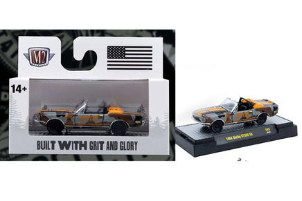M2 Machines 1:64 Detroit-Muscle Release S60- 1968 Shelby GT500 KR Now Then & Forever Collectibles