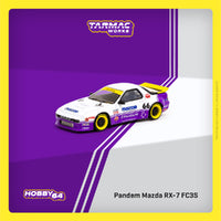 Preorder) Tarmac Works 1:64 Pandem Mazda RX-7 FC3S- White Purple – Hobby64