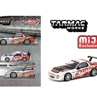 Tarmac Works 1:64 A’PEXi Stage-D FD RX-7 – White – Global64 – MiJo Exclusives