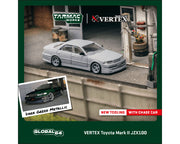 Preorder Tarmac Works 1:64 VERTEX Toyota Mark II JZX100 – Green – Global64