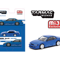 (Preorder) Tarmac Works 1:64 VERTEX Nissan Silvia S13 TOYO TIRES – Blue Metallic – Global64 – Mijo Exclusives