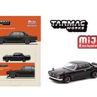 (Preorder) Tarmac Works 1:64 Nissan Skyline 2000 GT-R (KPGC10) – Black – Global64 – MiJo Exclusives