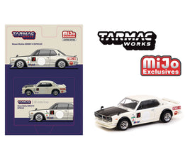 (Preorder) Tarmac Works 1:64 Nissan Skyline 2000 GT-R (KPGC10) Lamley Special Edition – White – Global64