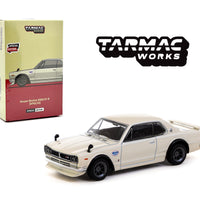 Tarmac Works 1:64 Nissan Skyline 2000 GT-R (KPGC10) Nismo Festival at FUJI Speedway 2023 Special Edition – White – Global64