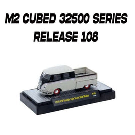 M2 Cubed 32500 SERIES, RELEASE 108 - 1959 VW Double Cab Truck USA Model