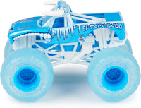 Monster Jam, Official Fire and  Ice Grave Digger and El Toro Loco Die-Cast Monster Trucks
