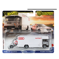 (Preorder) Hot Wheels 1:64 Team Transport 2024 F-AUDI S4 QUATTRO / FLEET FLYERS