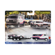 (Preorder) Hot Wheels 1:64 Team Transport 2024 F-DMC DELOREAN / HW RALLY HAULER