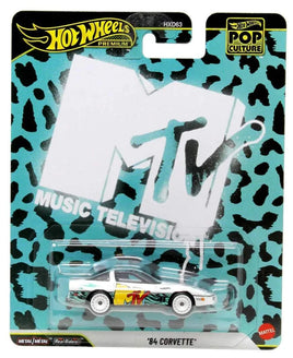 Hot Wheels Premium Pop Culture MTV '84 Corvette