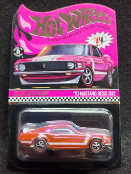 Hot Wheels RLC Pink Party Car '70 Mustang Boss 302