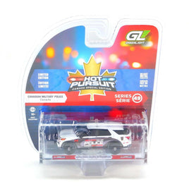 Greenlight 2024 Ford Police Utility Hot Pursuit Canada Special 1:64