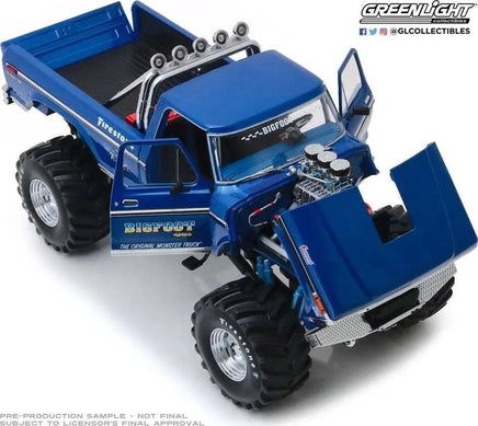Rare Bob Chandler Figurines Edition Bigfoot #1 Monster Truck 48 Inch tires 1:18 Now Then & Forever Collectibles