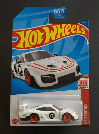 2023 Hot Wheels Red Edition 9/12, Porsche 935, White, Collector #12 Now Then & Forever Collectibles
