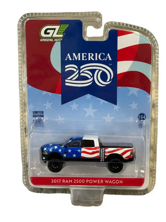 Greenlight Anniversary Collection Series 18 – America 250 Edition – 2017 Ram 2500 Power Wagon Now Then & Forever Collectibles