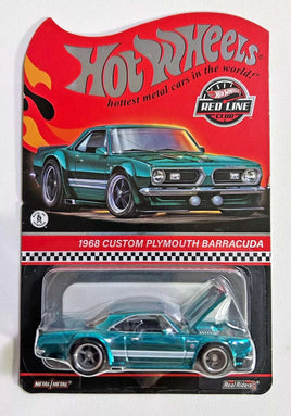 Hot Wheels 1968 Custom Plymouth Barracuda RLC Exclusive