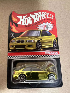 Hot Wheels RLC 2006 BMW M3 Phoenix Yellow Spectraflame Red Line Club 2020