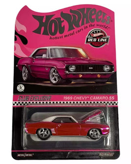 Hot Wheels RLC 1969 Chevy Camaro SS Spectraflame Pink