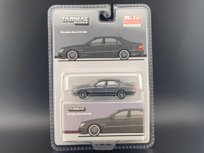 Tarmac Works 1:64 Mercedes-Benz S65 AMG – Grey – Global64 – Mijo Exclusives