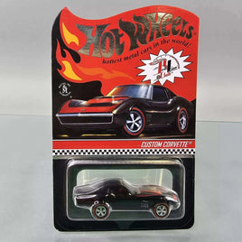 Hot Wheels RLC Custom Corvette Stingray Black Spectraflame Red Line Club 2021