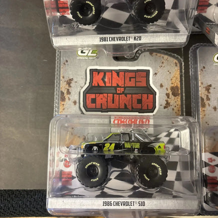 Greenlight Kings of Crunch Hendrick 4 Truck Set Elliott Byron Bowman Larson 2026 Free Shipping in US Now Then & Forever Collectibles