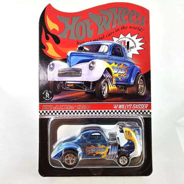 Hot Wheels Red Line Club '41 Willys Gasser Blue Spectraflame RLC 2020 Selections